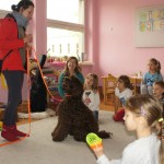 Australische Labradoodle-Gala im Kindergarten